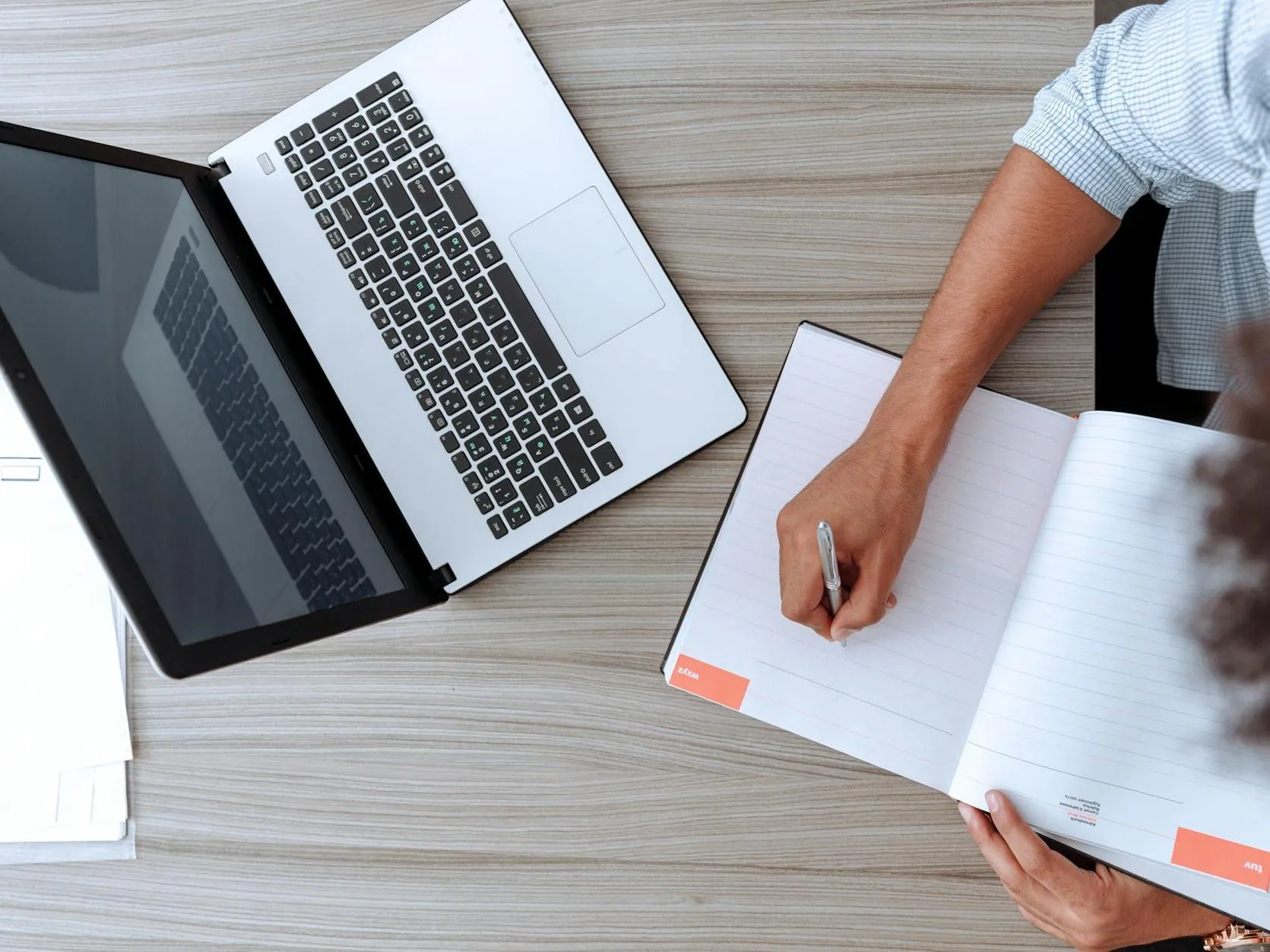 Physical workbook and planning
